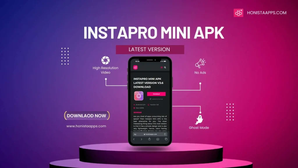 InstaPro mini apk latest version free download for android honistaaps..com